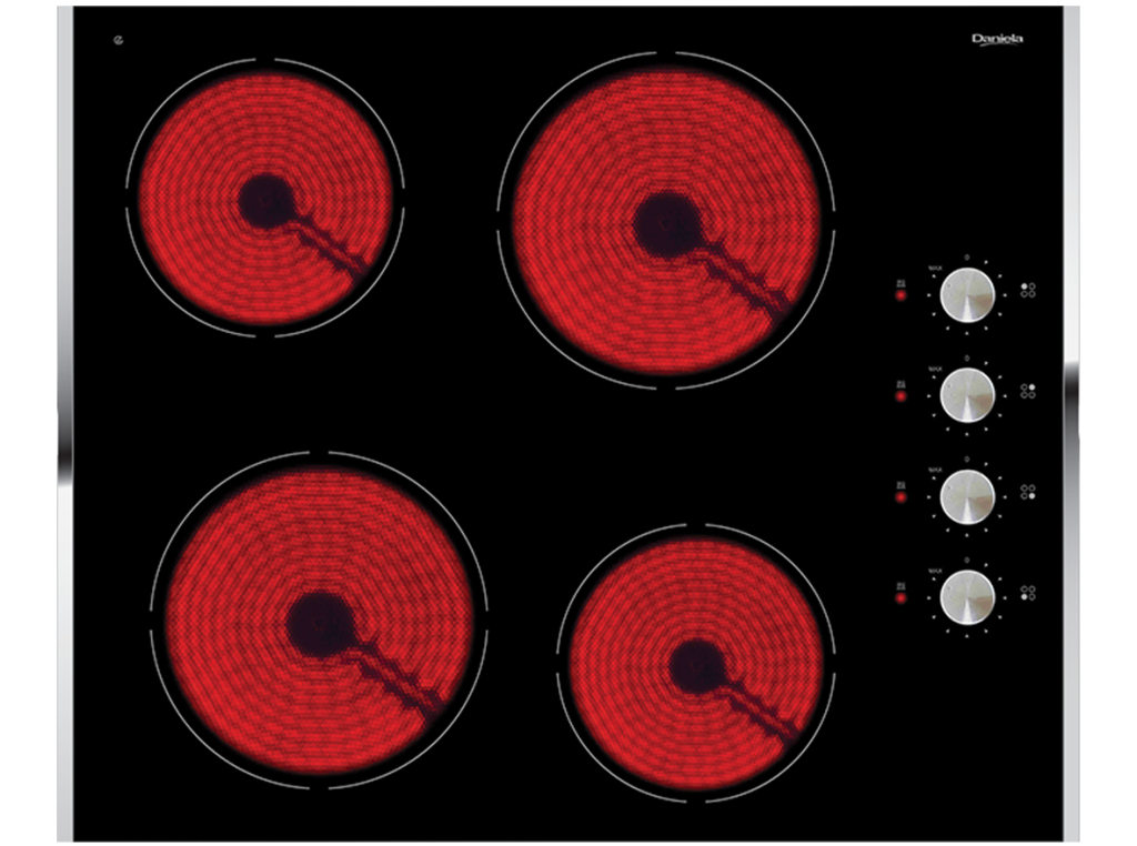DAN6CM 60cm Ceramic Cooktop Daniela Appliances